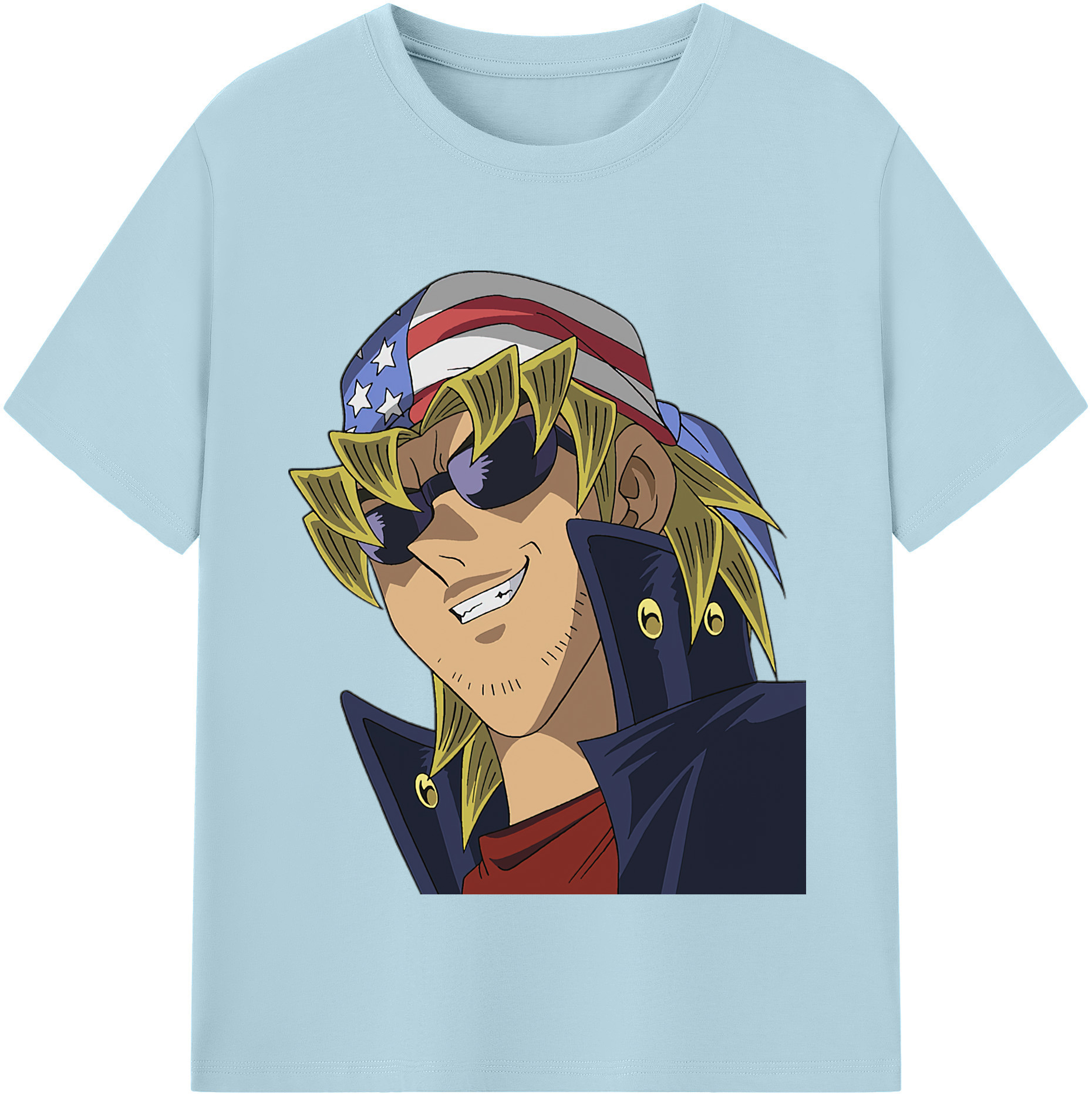 （画像用） 遊☆戯☆王 Yu-Gi-Oh! 綿100％半袖Tシャツ（フロントプリント）